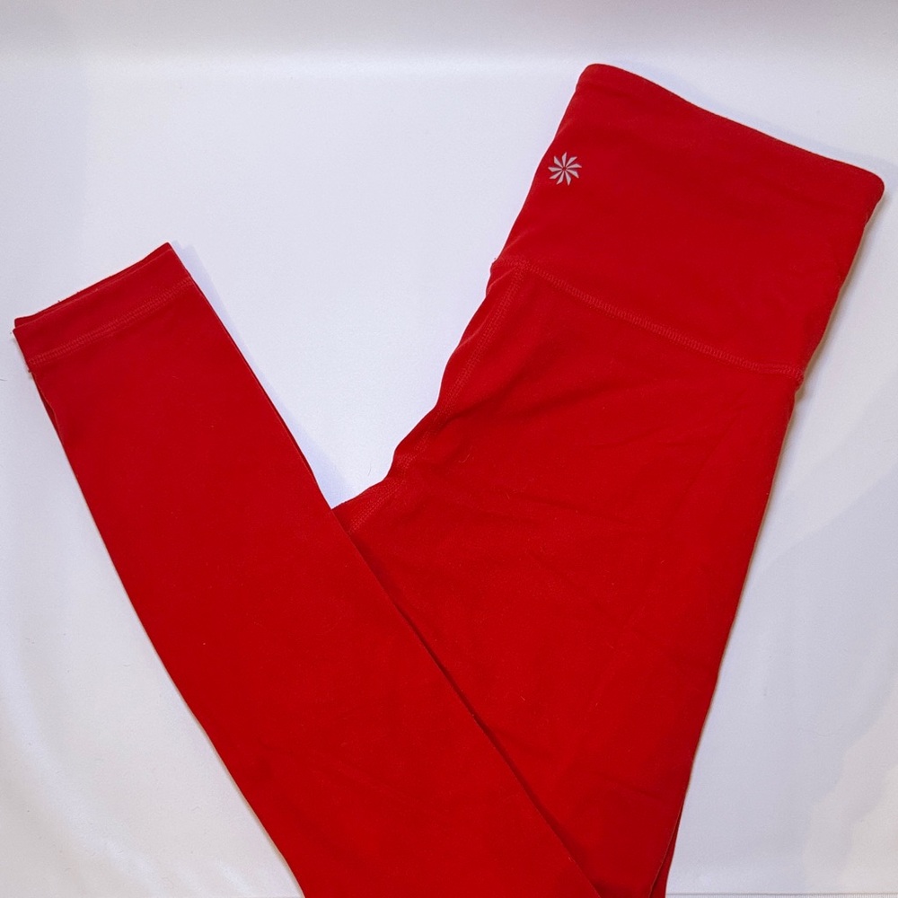 Athleta Red Active Leggings